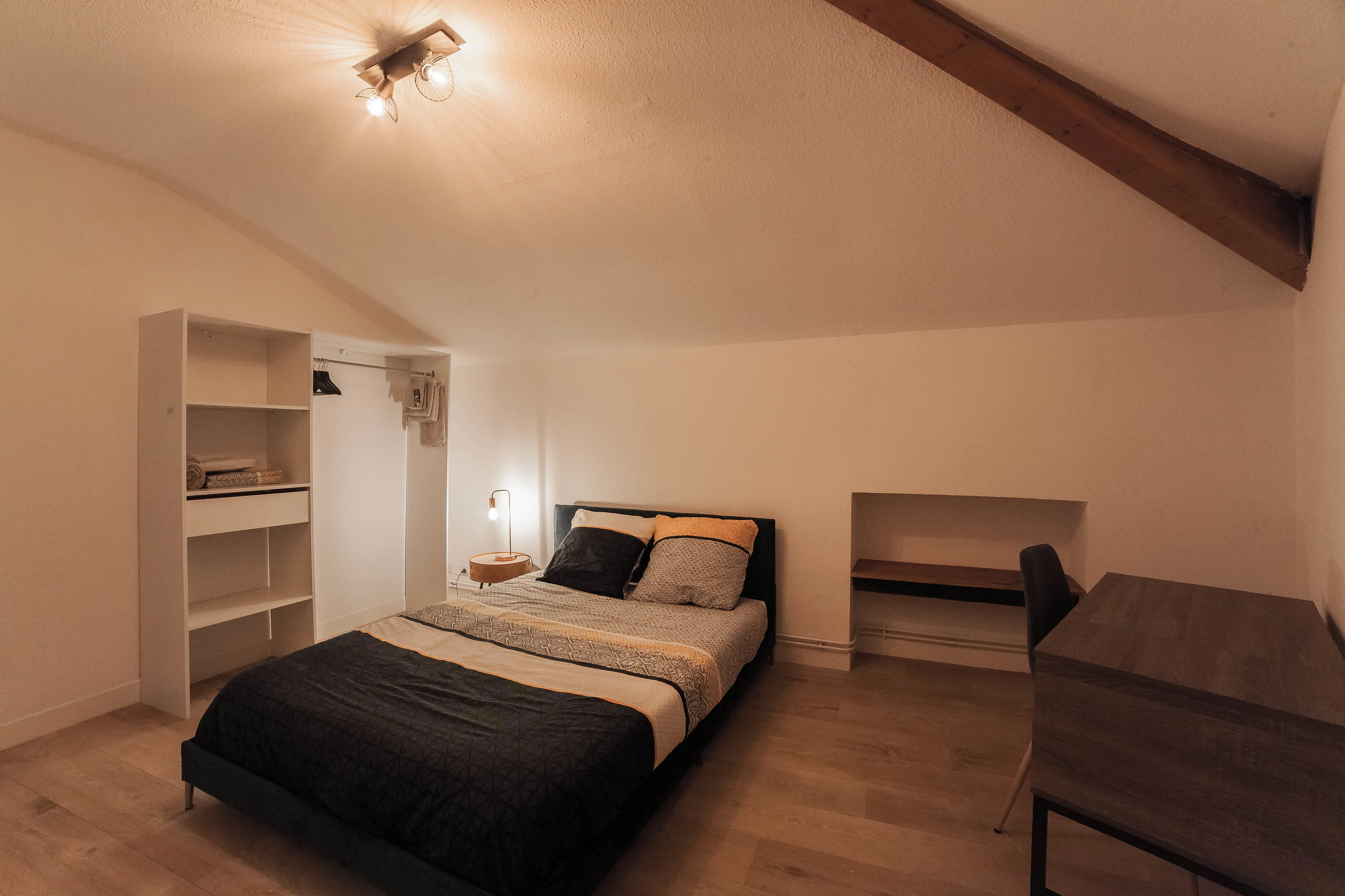 Chambre 2 bureau et dressing T5 colocation Limoges